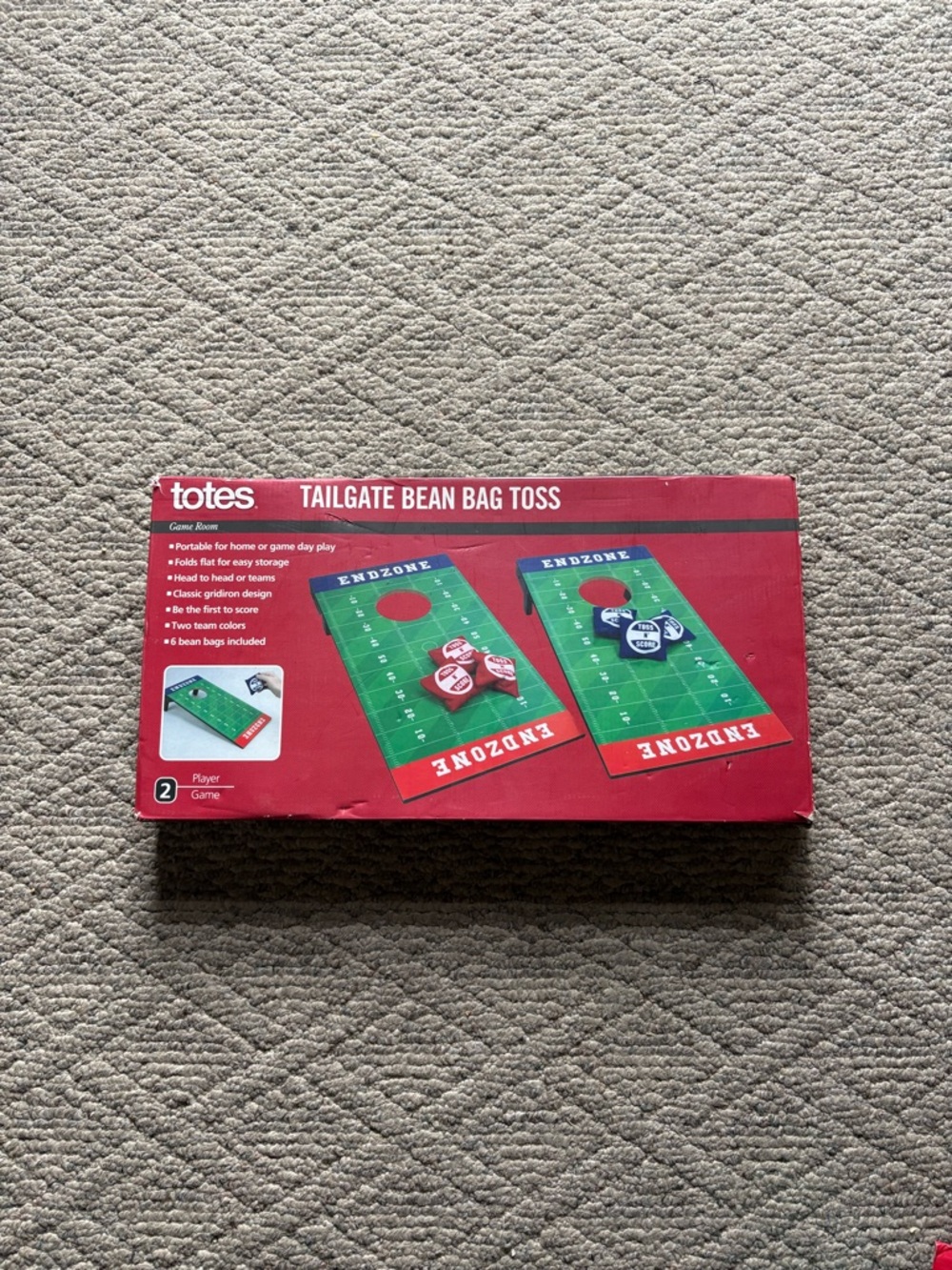 New Totes Tailgate Bean Bag Toss Game